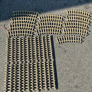 REA Railway Express Agency Train Tracks Curved (12) & Straight (12) 11000 11100
